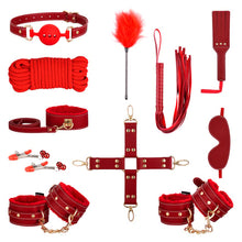 Charger l'image dans la galerie, BDSM 11PCS - Kits de retenue en cuir 11 pièces