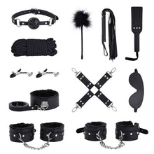 Charger l'image dans la galerie, BDSM 11PCS - Kits de retenue en cuir 11 pièces