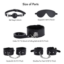 Charger l'image dans la galerie, BDSM 11PCS - Kits de retenue en cuir 11 pièces