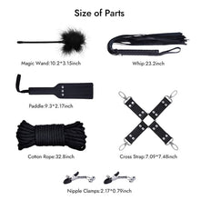 Charger l'image dans la galerie, BDSM 11PCS - Kits de retenue en cuir 11 pièces