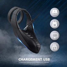 Charger l'image dans la galerie, Double anneau de pénis avec 10 stimulations de points sensibles aux vibrations
