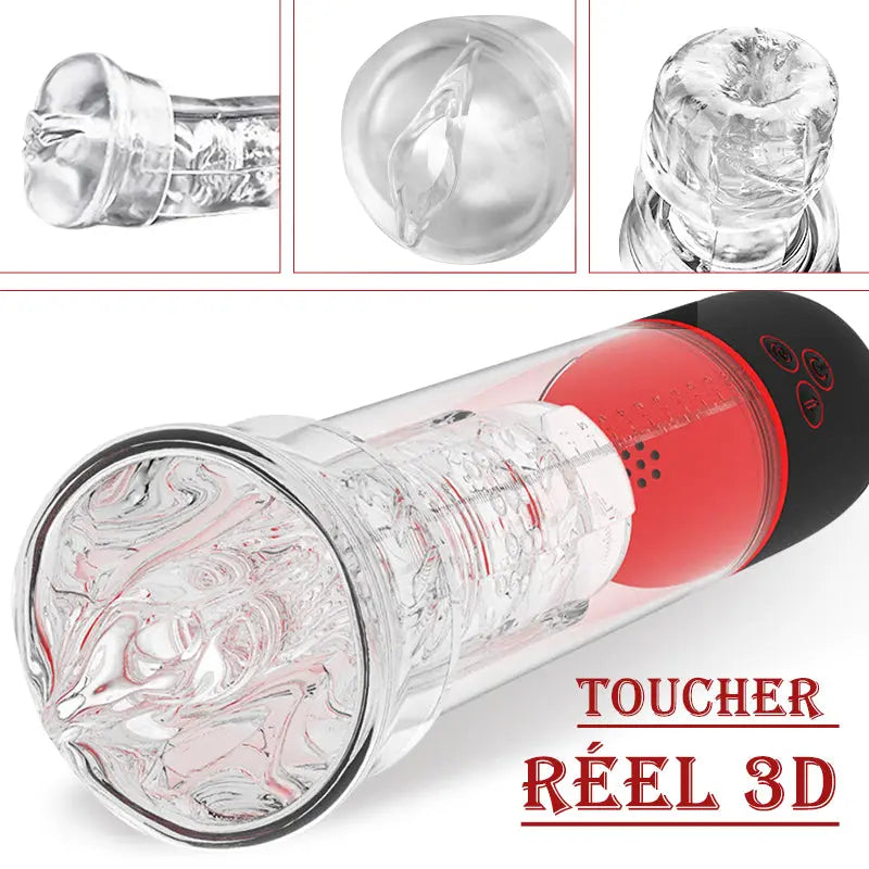 Pompe à pénis automatique 2 en 1, S-HANDE