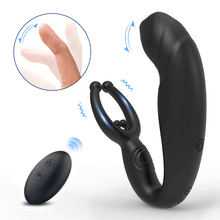 Charger l'image dans la galerie, Vibromasseur anal pour masser la prostate, 3 en 1 multifonction