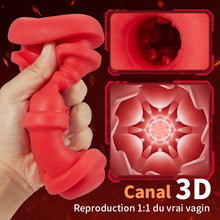 Charger l'image dans la galerie, Masturbateur masculin à 8 poussées et 8 vibrations à 3 canaux