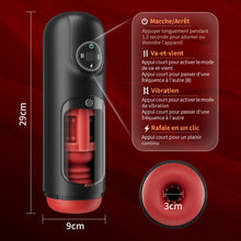 Charger l'image dans la galerie, Masturbateur masculin à 8 poussées et 8 vibrations à 3 canaux