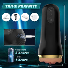 Charger l'image dans la galerie, 5 Sucking 10 Vibrating Simulated Vagina Entrée Masturbation Cups Mâle
