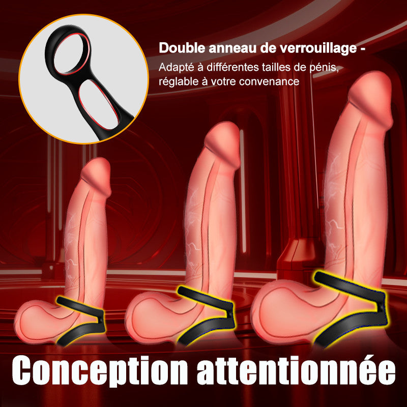 【HOT】SAUL Vibromasseur de prostate avec 3 mouvements de va-et-vient et 12 vibrations