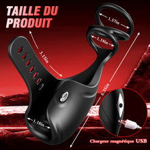 Charger l'image dans la galerie, 3-en-1 Glans Trainer Masturbateur cup avec anneau pénien