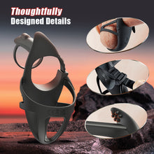 Charger l'image dans la galerie, 12 Vibrating Wearable Erection Cock Ring with C & G-Spot Stimulation for Couple Fun