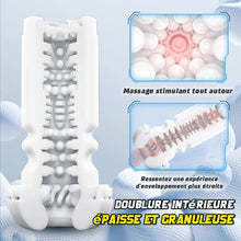 Charger l'image dans la galerie, Masturbateur Cup pour hommes avec 4 modes d'étirement et fonction de chauffage avec housse anti-poussière ajustable