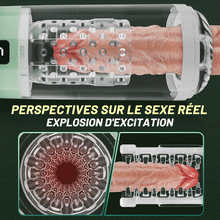 Charger l'image dans la galerie, HULK Masturbateur de 8 téléscopique 8 rotation