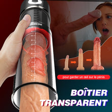 Charger l'image dans la galerie, 5 Rotation + 5 Aspiration 2-en-1 Godet de Masturbateur cup Pompe à pénis.