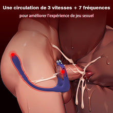 Charger l'image dans la galerie, Seigneur des Anneaux 10 masseur anal vibrants avec cockring