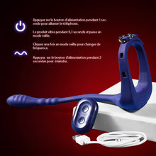 Charger l'image dans la galerie, Seigneur des Anneaux 10 masseur anal vibrants avec cockring