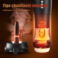 Charger l'image dans la galerie, ROCKET Masturbateur 3 Rotation 5 Vibration+Va-et-Viens chauffant