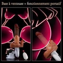 Charger l'image dans la galerie, Sex Machine 90° Réglable Automatiquement 8 Godes Vibrants, Vibrants et Léchants Vibrateur