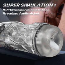 Charger l'image dans la galerie, Rogen - Transparence totale Vibration & Succion de Sensation fellation & voix Masturbateur