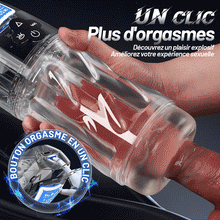 Charger l'image dans la galerie, Rogen - Transparence totale Vibration & Succion de Sensation fellation & voix Masturbateur