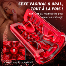 Charger l'image dans la galerie, Terminator - Sexe oral x vaginal ! 9 rotations télescopiques+9 succions Masturbateur masculi