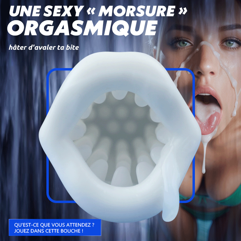 Tornado 3.0 - Masturbateur à double moteur sexe oral 7 vibrations 5 rétractions 5 rotatio