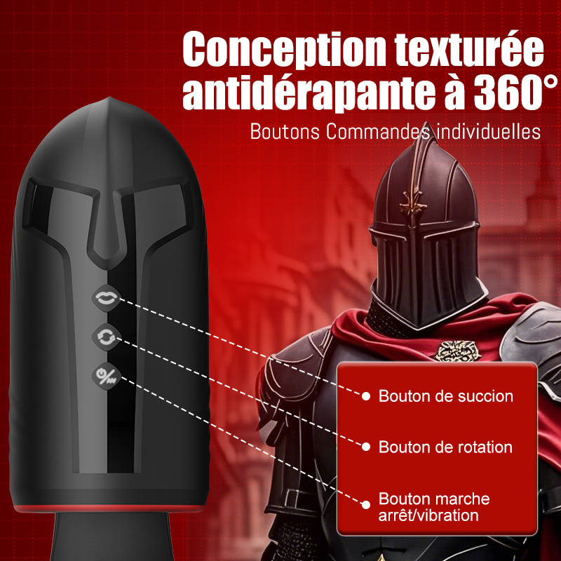 10 Vibration 5 Succion orale 3 Torsion Entraînement + Masturbation du gland