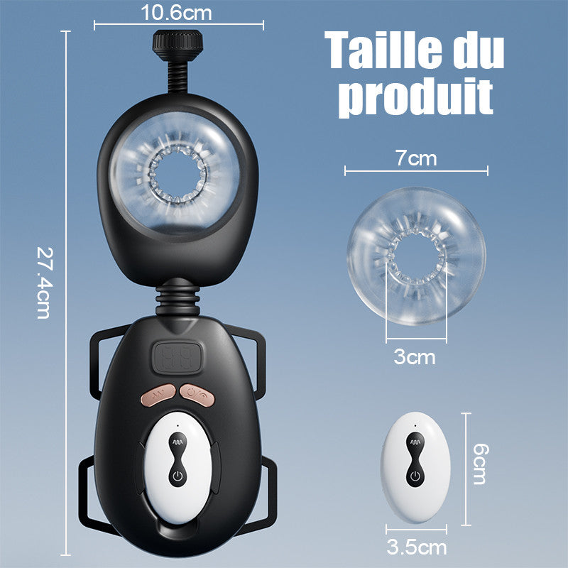 9 Va-et-Viens 9 Vibration Masturbateur portable