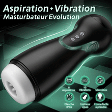 Charger l'image dans la galerie, Evolution-8 Succion 10 Vibration One Touch Orgasm Digital Vacuum Masturbator
