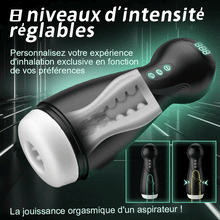 Charger l'image dans la galerie, Evolution-8 Succion 10 Vibration One Touch Orgasm Digital Vacuum Masturbator