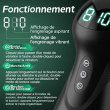 Charger l'image dans la galerie, Evolution-8 Succion 10 Vibration One Touch Orgasm Digital Vacuum Masturbator