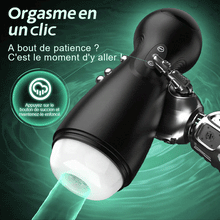 Charger l'image dans la galerie, Evolution-8 Succion 10 Vibration One Touch Orgasm Digital Vacuum Masturbator