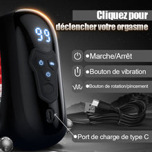 Charger l'image dans la galerie, Finger 2.0-9 Vibrations 9 Pincement des doigts 9 Rotation Masturbateur d'entraînement