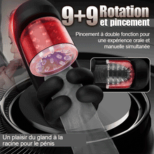 Charger l'image dans la galerie, Finger 2.0-9 Vibrations 9 Pincement des doigts 9 Rotation Masturbateur d'entraînement