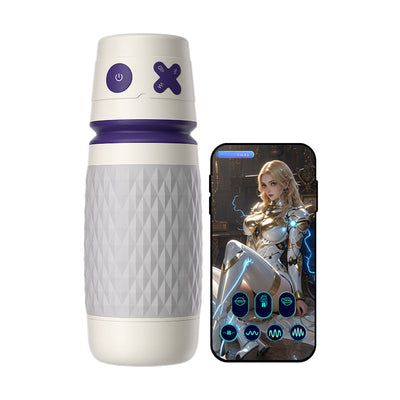 NOVA-Mécanique 3 Sucer 4 Vibration APP Contrôlé Masturbateur masculin