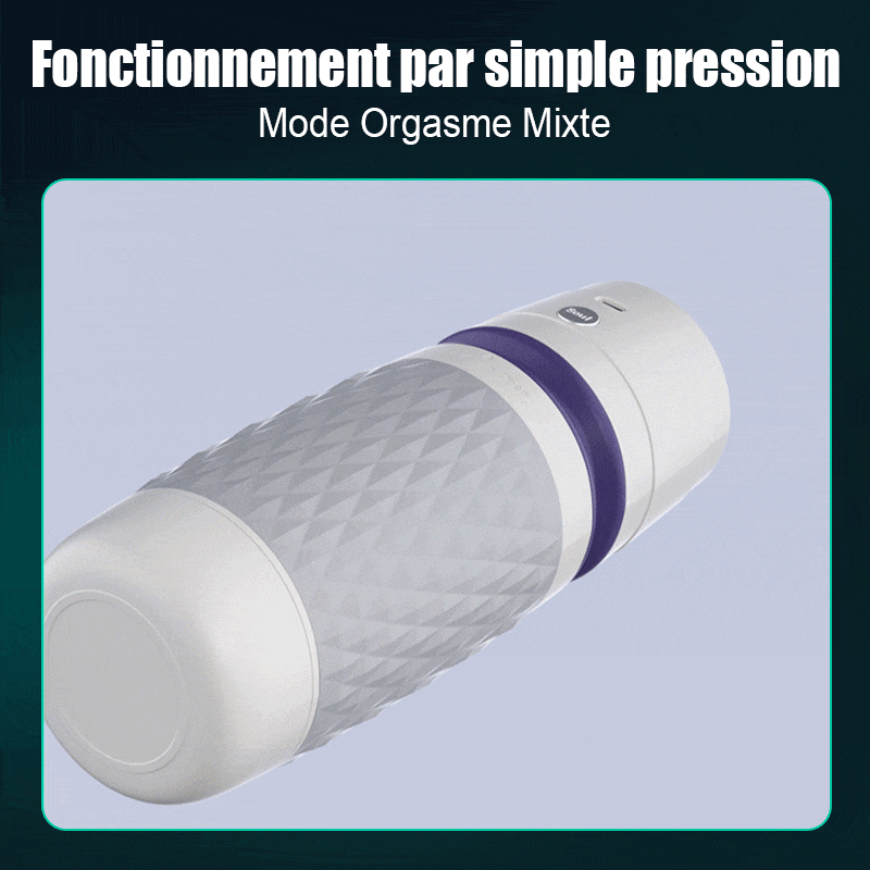 NOVA-Mécanique 3 Sucer 4 Vibration APP Contrôlé Masturbateur masculin