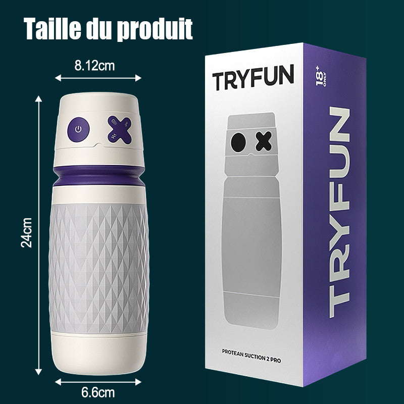 NOVA-Mécanique 3 Sucer 4 Vibration APP Contrôlé Masturbateur masculin