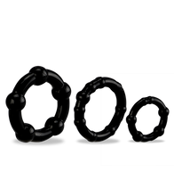 Charger l'image dans la galerie, 3 Anneaux cockring silicone