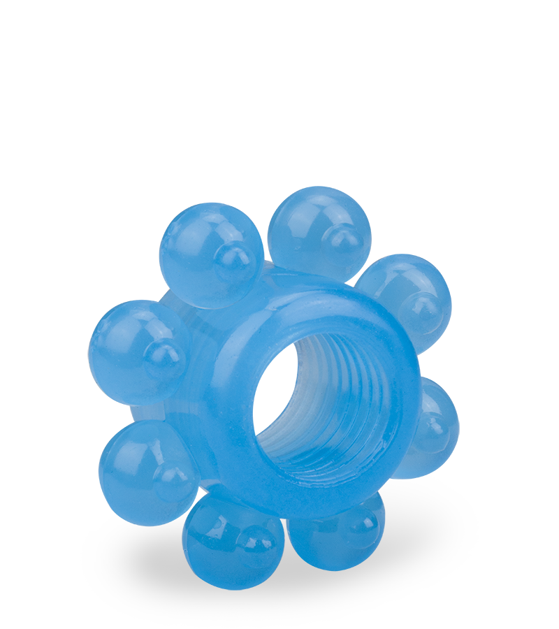 4 anneaux cockring phosphorescents Lumino