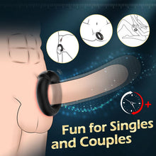 Charger l'image dans la galerie, Anneau pénien Romote avec 9 modes de vibration et de chauffage