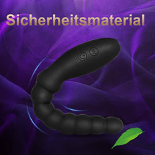 Charger l'image dans la galerie, Perles anales vibrantes jouet pour hommes femmes couples vibrateur rechargeable étanche stimulateur de point G masseur de prostate masculin gode anal en silicone dégradé pour débutants