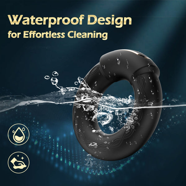 Anneau pénien Romote avec 9 modes de vibration et de chauffage