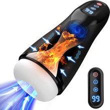 Charger l'image dans la galerie, Masturbateur Homme Sextoyse Homme Sex, Masturbùteur Homme Mains Libres Automatique Masturbateurs Masculins Sex Toys avec 9 Mode Succion et Vibration 3D Vaginette Pénis Vibromasseur Sex