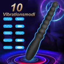 Charger l'image dans la galerie, Perles anales vibrantes jouet pour hommes femmes couples vibrateur rechargeable étanche stimulateur de point G masseur de prostate masculin gode anal en silicone dégradé pour débutants
