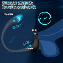 Charger l'image dans la galerie, Plug Anal Vibromasseur Sex Toys - Anneau Penien Gode Homme pour Gay ToyÌs Femme Couple Plaisir Sextoy avec App et 10 Modes de Vibration, Anneaux Vibrant PĂ©nis Sextoyse Sex Masculins Anals Plugs Anus