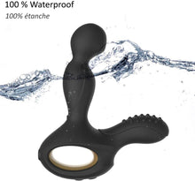 Charger l'image dans la galerie, Masseur Prostatique télécommandé Vibrant pour Homme - Vibromasseur sex toýs Masculin Stimulateur de Prostate, Point P, Plaisir Anal, Périnée: Silicone, Waterproof, Rechargeable
