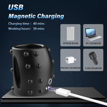 Charger l'image dans la galerie, Anneau penien - anneau homme, Anneaux de pénis jouet sexualité couple pour supplémentaire vaginale anale Stimulation, Cockring avec 10 modes de vibration, sexes plaisir homme réaliste