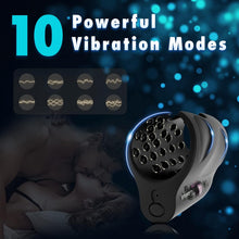 Charger l'image dans la galerie, Yoaiv Coupe Masturbation Homme Automatique, Vibromasseur Pénis pour Homme avec 10 Modes de Vibration, Masturbateurs Electriques Entraîneur de Pénis, Homme Relaxe Massage