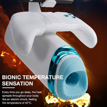 Charger l'image dans la galerie, Masturbateurs Masculin, Masturbùteur Homme Mains Libres avec 10 modes de vibrations télescopiques, Masturbateur Automatique Sextoys Homme Orale Erotique