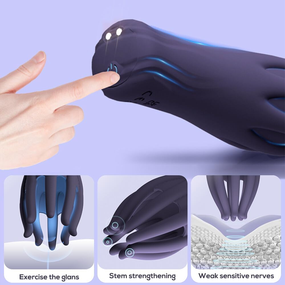 Masturbeuse Homme, Masturbateurs Masculins Masturbùteur Homme Mains Libres Automatique avec 10 Modes Vibration, Sex Toys Sexmasturbùteur Homme Vaginette Ultra Réaliste
