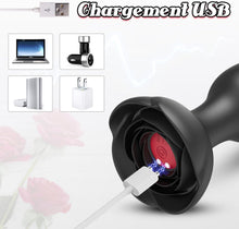 Charger l'image dans la galerie, Plug Anal Sex Toýs Femme - Vibromasseurs Feminin Plug Anus Femme Débutante avec 10 Fortes Vibrations Plug Homme Anus Stimulateur Prostate Plugs Anals Sextoyse Homme Couple Plaisir Sex Toys Anals