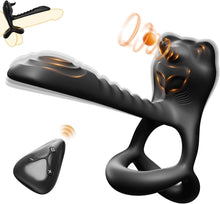 Charger l'image dans la galerie, Anneau Penien - Anneau Homme Vibrant Sex ToyÌs Femme Homme, 12 Modes Sextoyse Homme Sex Toys, Anneaux de PĂ©nis Sextoyse Couple Plaisir, Sex Toyspour Pour Homme, Anneau Vibrant PeÌnis Clitoridienne